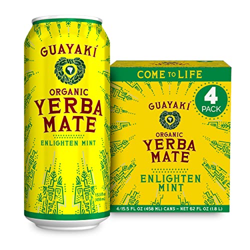 Guayaki Yerba Mate, Clean Energy Drink Alternative, Organic Enli...