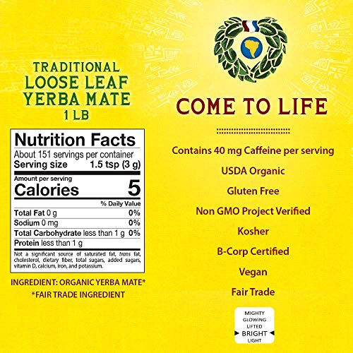 Guayaki Yerba Mate | Organic Alternative To Herbal Tea, Coffee A