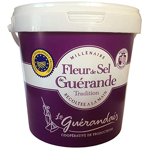 Millenaire Fleur De Sel De Guerande Sea Salt 2.2 Lbs 1 Kg