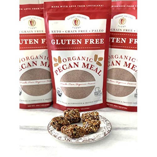 Guidry Organic Farms Pecan Meal, Usda Certified Organic, 16 Oz.