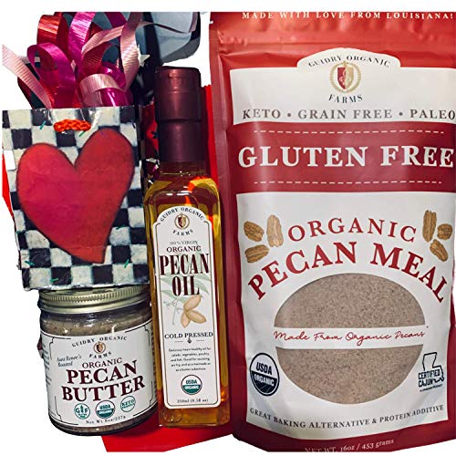 Guidry Organic Farms Pecan Meal, Usda Certified Organic, 16 Oz.