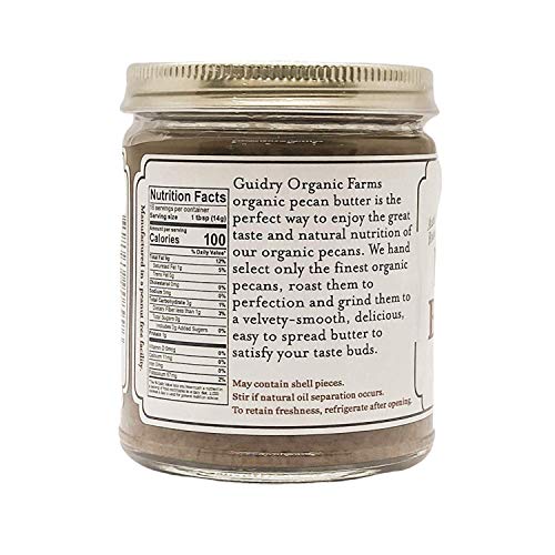 Usda Certified Organic Pecan Butter, Handmade, Small Batches, Ke