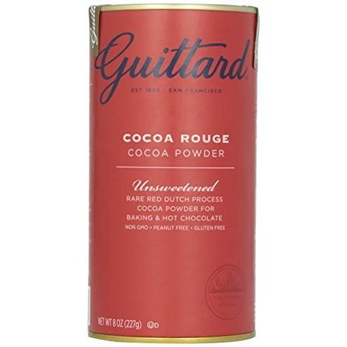 E Guittard Cocoa Powder, Unsweetened Rouge Red Dutch Process Coc