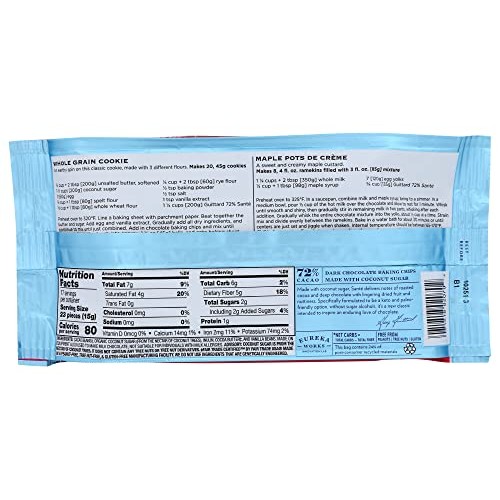 GUITTARD 72% Sante Dark Chocolate Baking Chips, 9 OZ