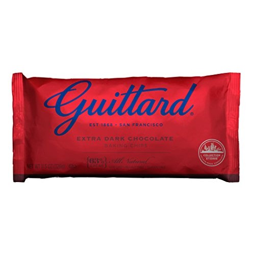 Guittard Chocolate Chips, Extra Dark Chocolate, 11.5 Ounce Pack...