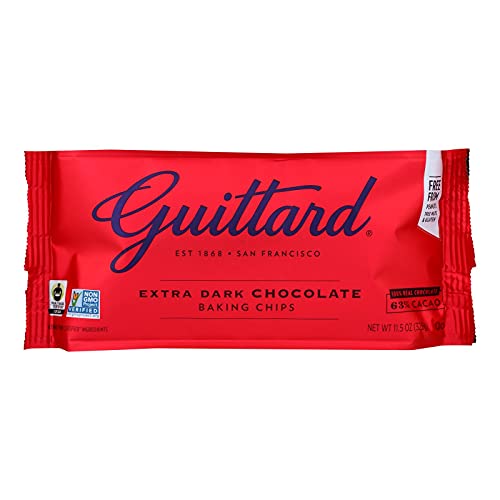 Guittard Chocolate Extra Dark - Chocolate Chip - Case of 12 - 11...