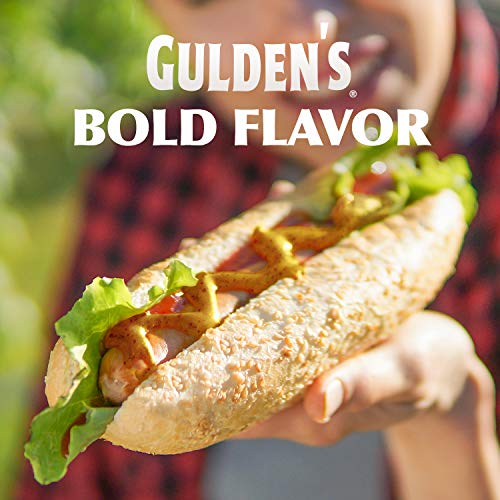 Guldens Honey Mustard Squeeze Bottle, 12 Oz. Pack Of 12