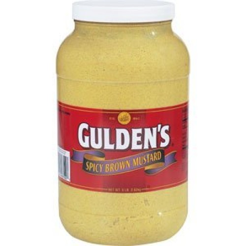Guldens Spicy Brown Mustard, 1 Gal