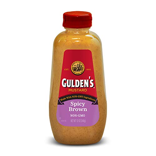 Guldens Spicy Brown Mustard, 12 Oz