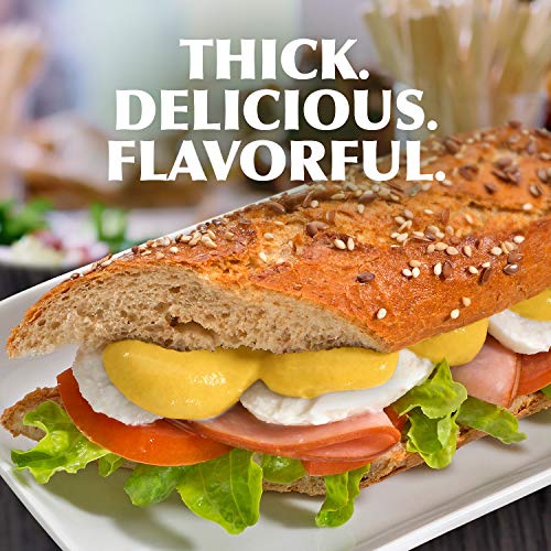 Guldens Bold Yellow Mustard Squeeze Bottle, Keto Friendly, 12 O