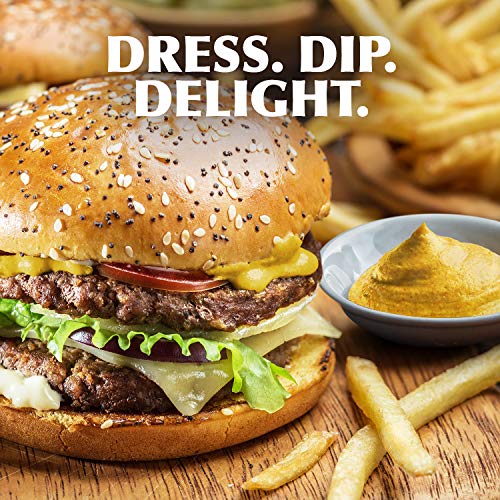 Guldens Bold Yellow Mustard Squeeze Bottle, Keto Friendly, 12 O