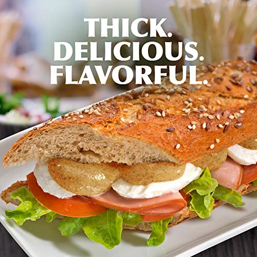 Guldens Stone Ground Dijon Mustard Squeeze Bottle, Keto Friendl