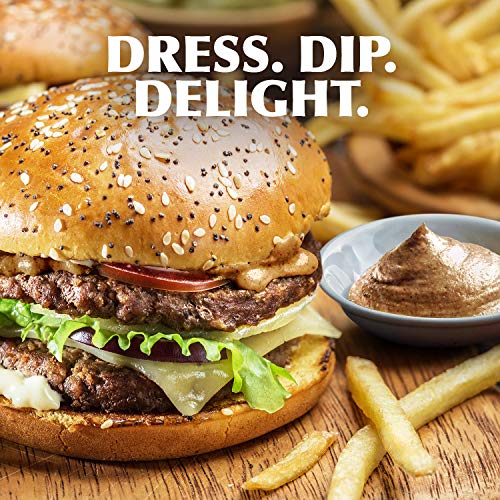 Guldens Stone Ground Dijon Mustard Squeeze Bottle, Keto Friendl