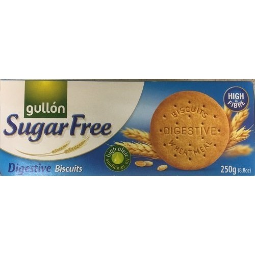 Gullon Sugar Free Digestive Biscuits 250G Pack Of 3