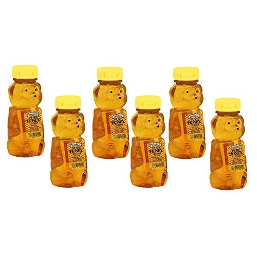Gunters Pure Clover Honey Bears - 12 oz Pack of 6