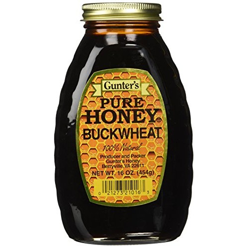 Gunters Pure Buckwheat Honey, 16 Oz