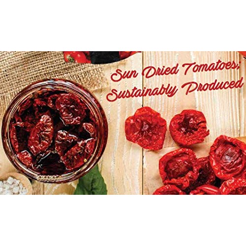 Gurme212 Delimatoes Marinated Sun Dried Tomatoes In Oil 3.5Oz Pouch
