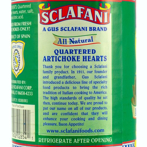 Quartered Artichoke Hearts 8-1/2 Oz Cans 12 Pack
