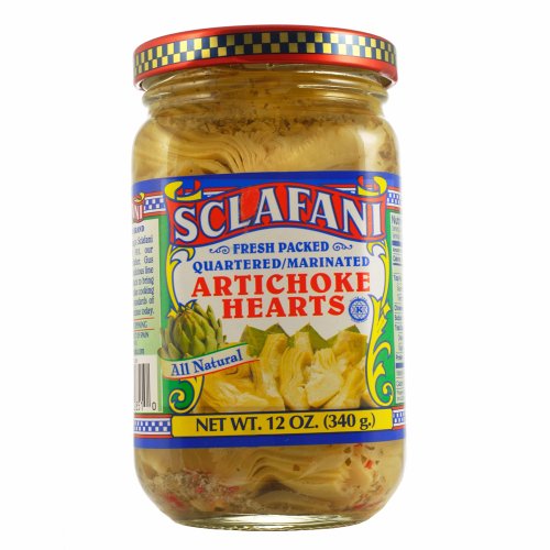 Quartered Marinated Artichoke Hearts 12 Oz Glass Jars