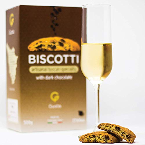 Gusta Authentic Biscotti Made In Tuscany, Italy - Chocolate Chip