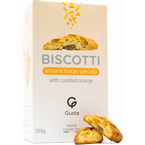 Gusta Authentic Soft Biscotti Cookies Made In Tuscany, Italy - C