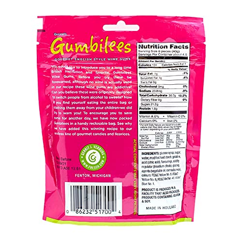 Gustafs Strawberry Red Licorice Laces - 2 Lb. Bag
