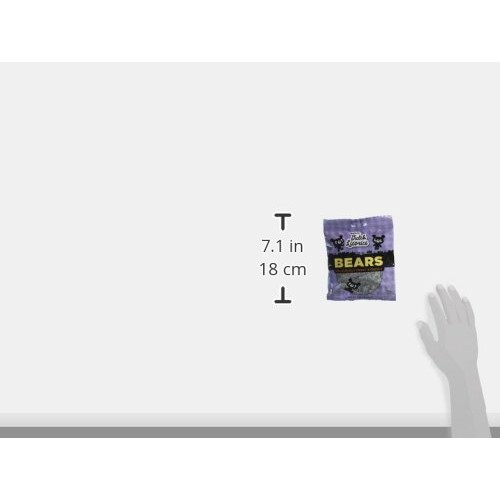 Gustafs Sugar Licorice Bears 5.2 Oz Retail Bag