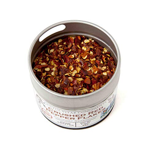 Crushed Red Pepper Flakes - Non Gmo Verified - Magnetic Tin - Sm