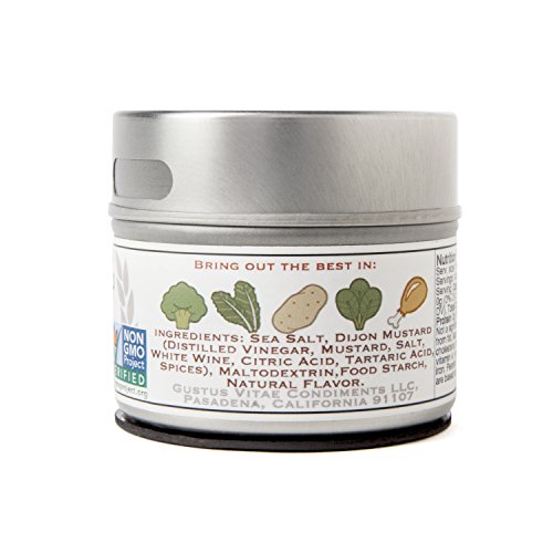 Dijon Mustard Sea Salt | Non Gmo Verified | Small Batch Seasonin