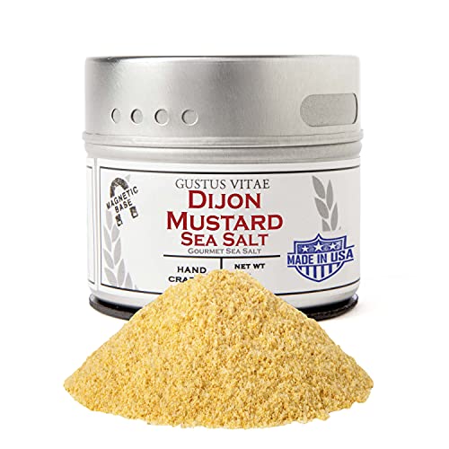 Dijon Mustard Sea Salt | Non Gmo Verified | Small Batch Seasonin