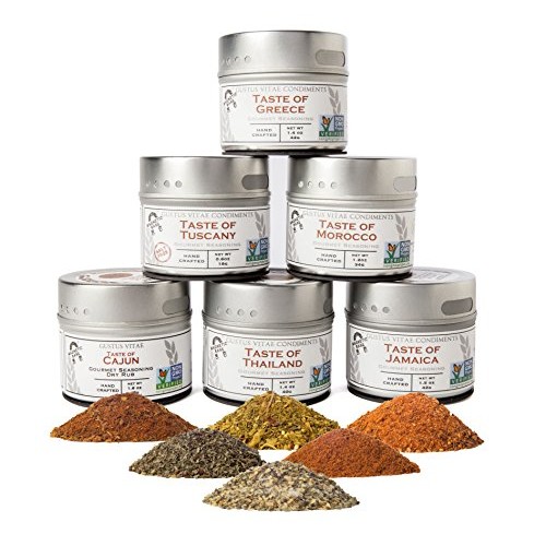 Gourmet World Flavors Seasoning Collection | Non Gmo Verified |