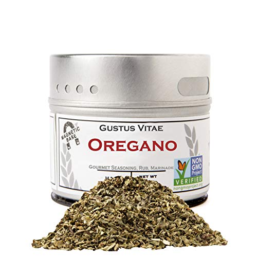 Oregano - Non Gmo Project Verified - Hand-Packed In Magnetic Tin
