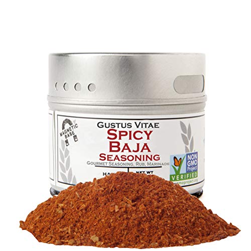 Gustus Vitae - Spicy Baja Seasoning - Non Gmo Verified - Magneti