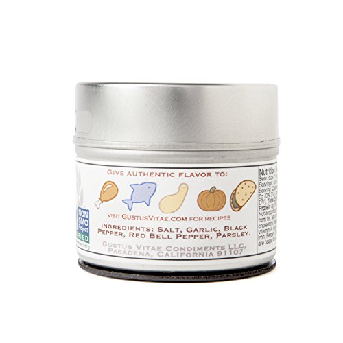 Gustus Vitae - Garlic Pepper Rub - Artisan Seasoning - Non Gmo -