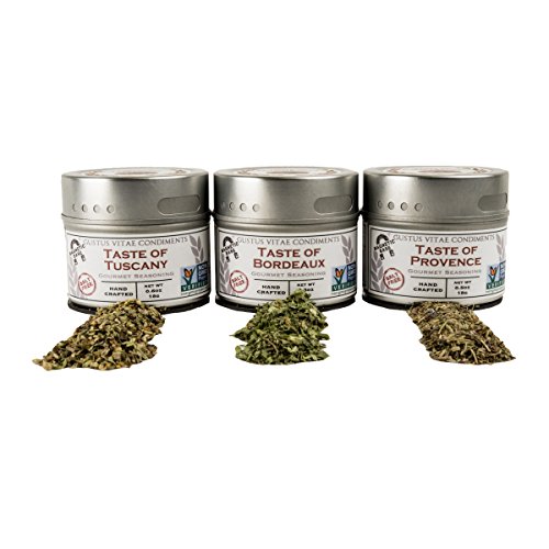 Gustus Vitae - Italian French Countryside Gourmet Seasoning &Amp; Sp