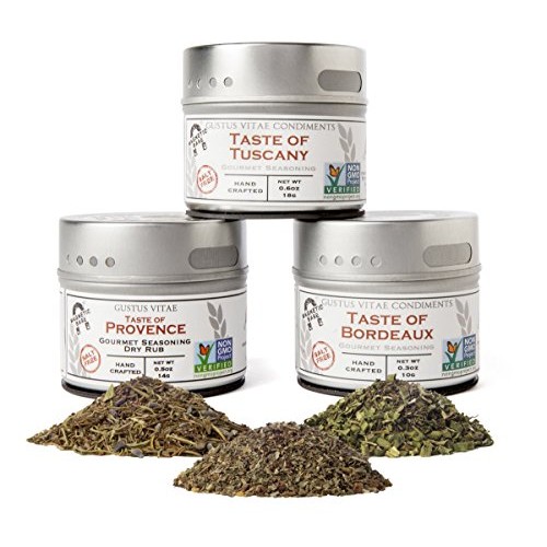Gustus Vitae - Italian French Countryside Gourmet Seasoning &Amp; Sp