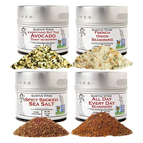 Home Chef Flavor Kit | Gourmet Spice Blends | Gustus Vitae | All