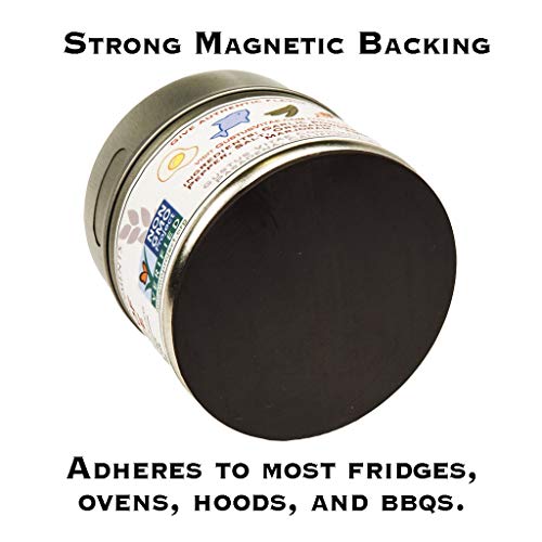 Natural Smoked Sea Salt | Non Gmo Verified | Magnetic Tin | Fini