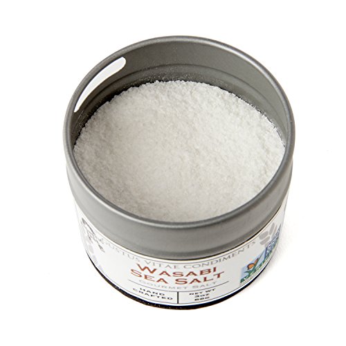 Wasabi Sea Salt - Gourmet Infused Sea Salt - Craft Seasoning - N