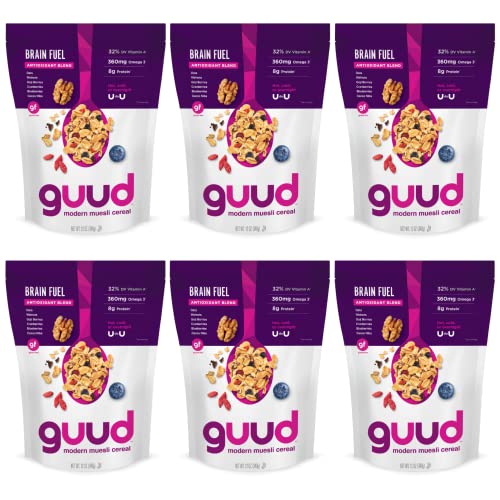 GUUD Brain Fuel Antioxidant Blend Gluten Free Muesli Cereal, 12 ...