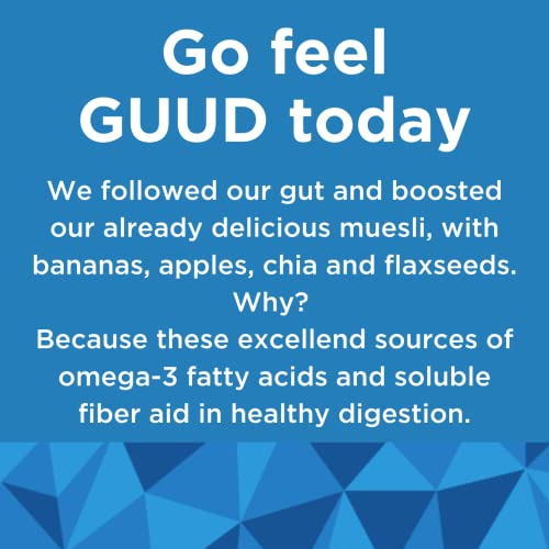 GUUD Gut Fuel Digestive Blend Organic Muesli Cereal, 12 Ounce P...