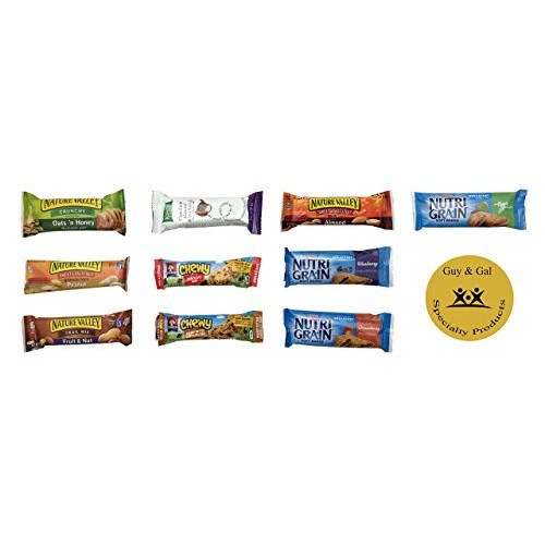 Healthy Bar Snack Mix - Sweet And Salty Granola Bar Variety Pack