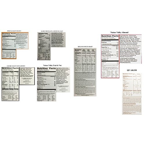 Healthy Bar Snack Mix - Sweet And Salty Granola Bar Variety Pack