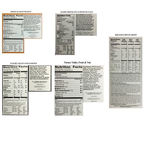 Healthy Bar Snack Mix - Sweet And Salty Granola Variety Pack - K