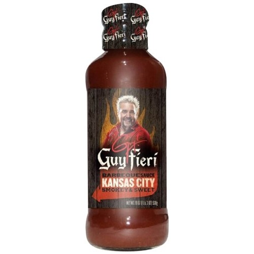 Guy Fieri Bbq Sauce, Kansas City, 19 Ounce Pack Of 6