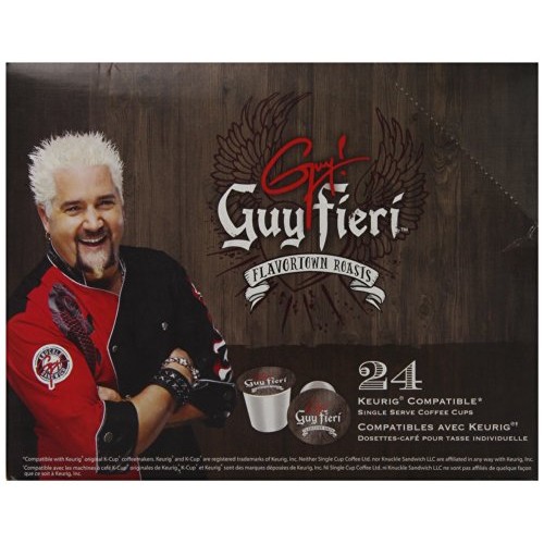 Guy Fieri Flavortown Roasts Coffee, Caramel Apple Bread Pudding,