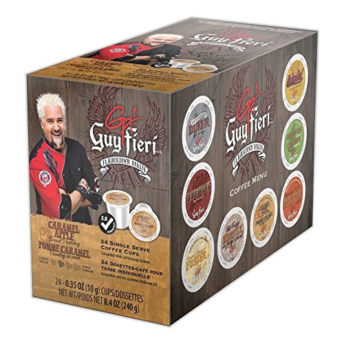 Guy Fieri Flavortown Roasts Coffee, Caramel Apple Bread Pudding,