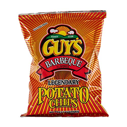 Guys Bbq Potato Chips –24 Pack Of Barbecue Potato Chip With A Un