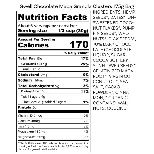 Gwell | Gluten Free Granola, Protein-rich, Superfood Snack | Gra...