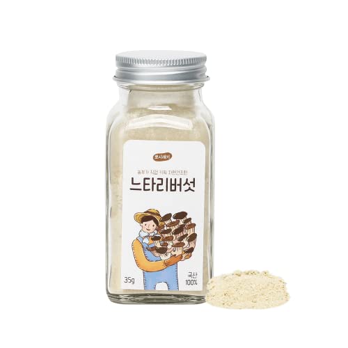 Trulyfarm Mushroom Powder 1.23 oz 35 g, 100% Mushroom Powder S...